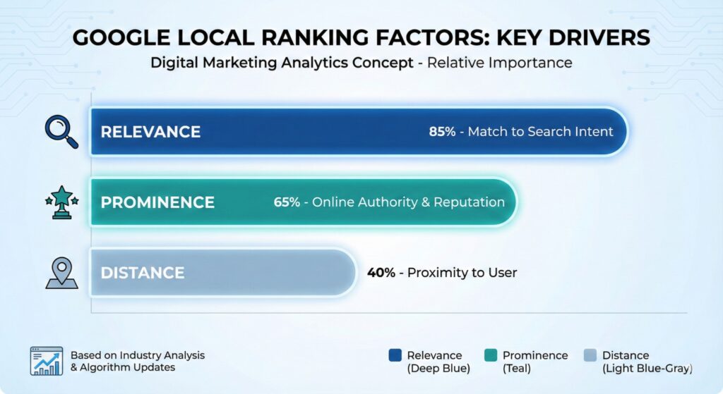 How Google Decides Local Rankings