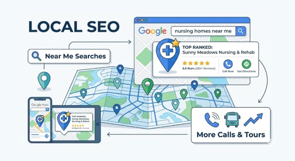 Why Local SEO Is the Backbone of Nursing Home Growth