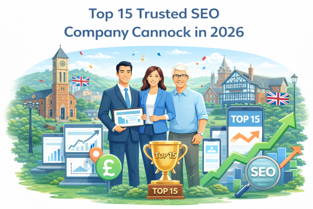 Top 15 Trusted SEO Company Cannock in 2026