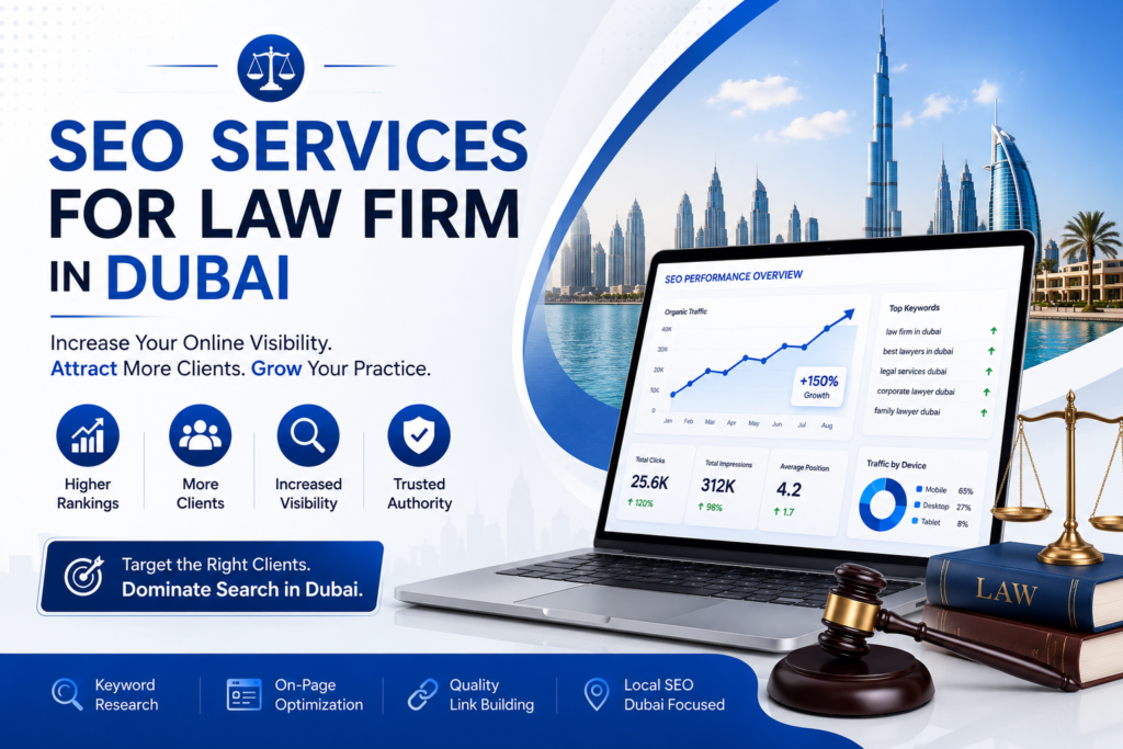 SEO Services For Law Firm in Dubai