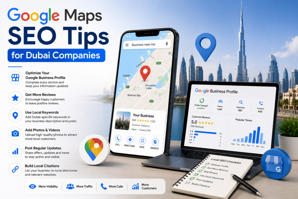 Google Maps SEO Tips for Dubai Companies